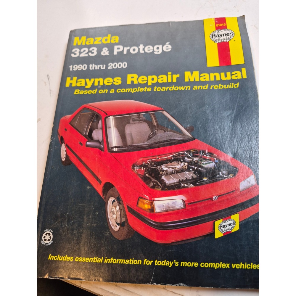 Haynes Mazda 323 Protege Repair Manual 1990-2000 61015 DIY Service Guide